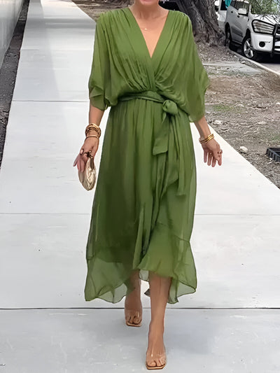 Monica™ | V-neck dress
