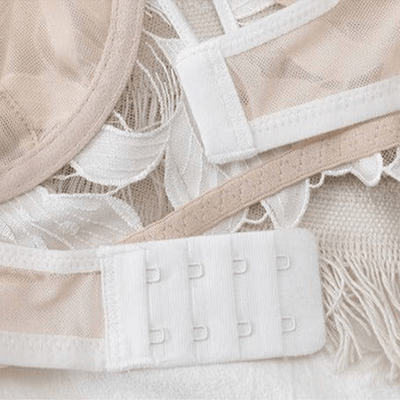 MaFleur Embroidered Lace Lingerie Set