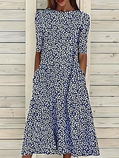 Cindy | Coastal Bloom Dress